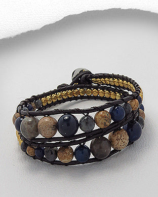 Cotton Semi Stones Bracelet