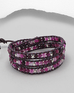 Cotton Semi Stones Bracelet